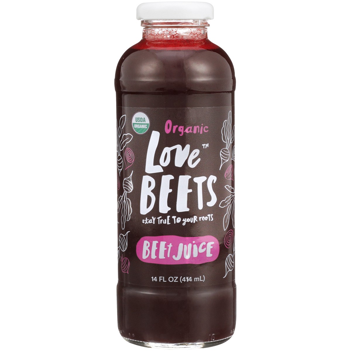 slide 12 of 14, Love Beets Organic Beet Juice 14 fl. oz. Bottle, 14 fl oz