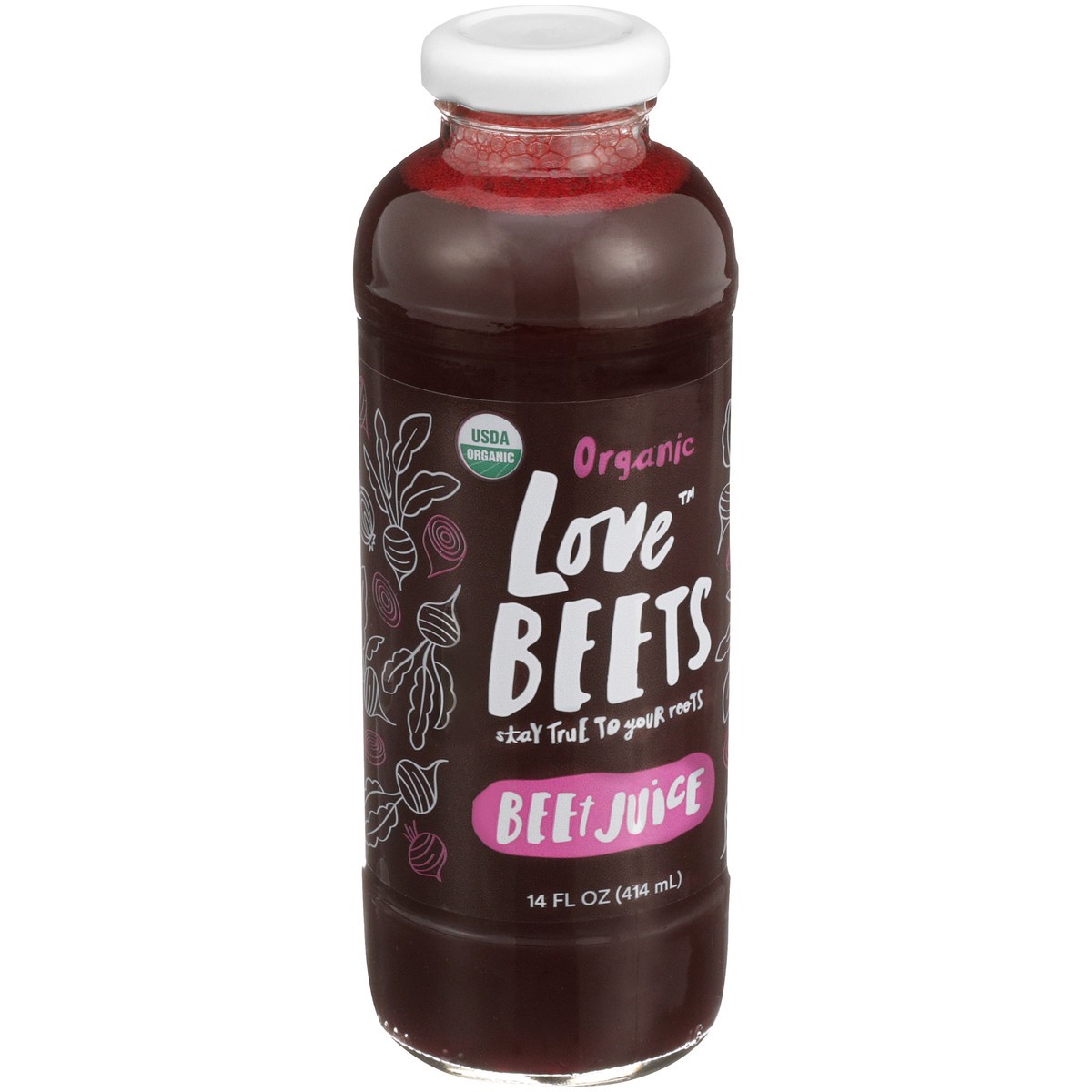 slide 4 of 14, Love Beets Organic Beet Juice 14 fl. oz. Bottle, 14 fl oz