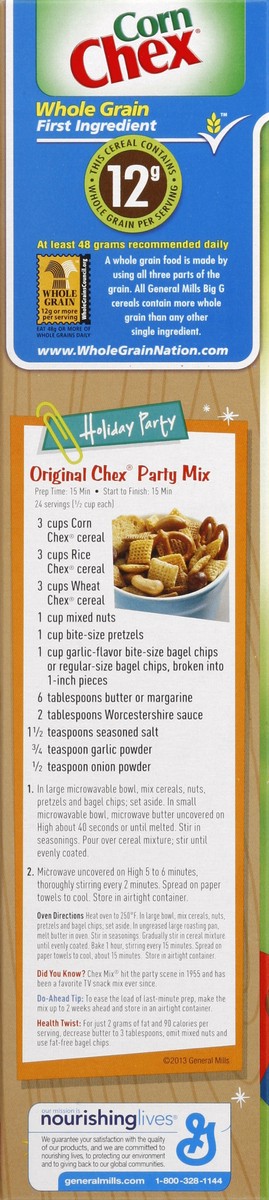 slide 3 of 4, Chex Cereal, Corn, 14 oz