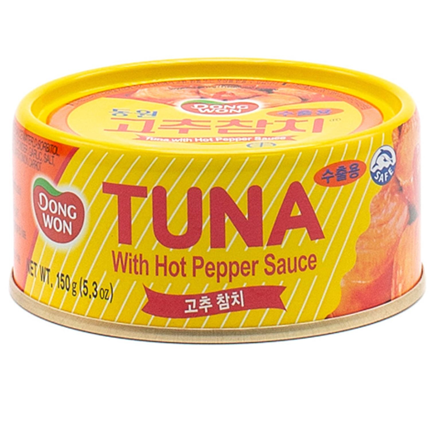 slide 1 of 1, Dongwon Tuna With Hot Pepper Sauce, 1 ct