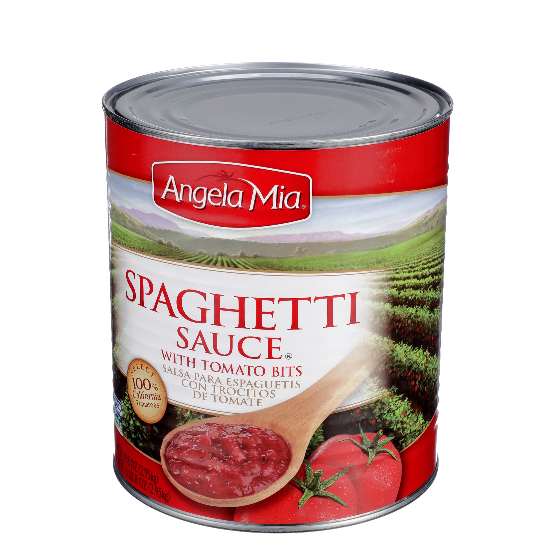 slide 3 of 5, Angela Mia Spaghetti Sauce, 104 oz