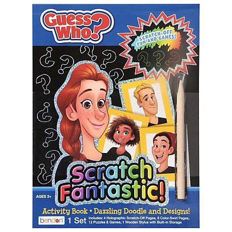 slide 1 of 1, Bendon Guess Who Scratch Fantastic - Each, 1 ct