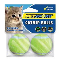 Petsport Catnip Balls - 2 ct