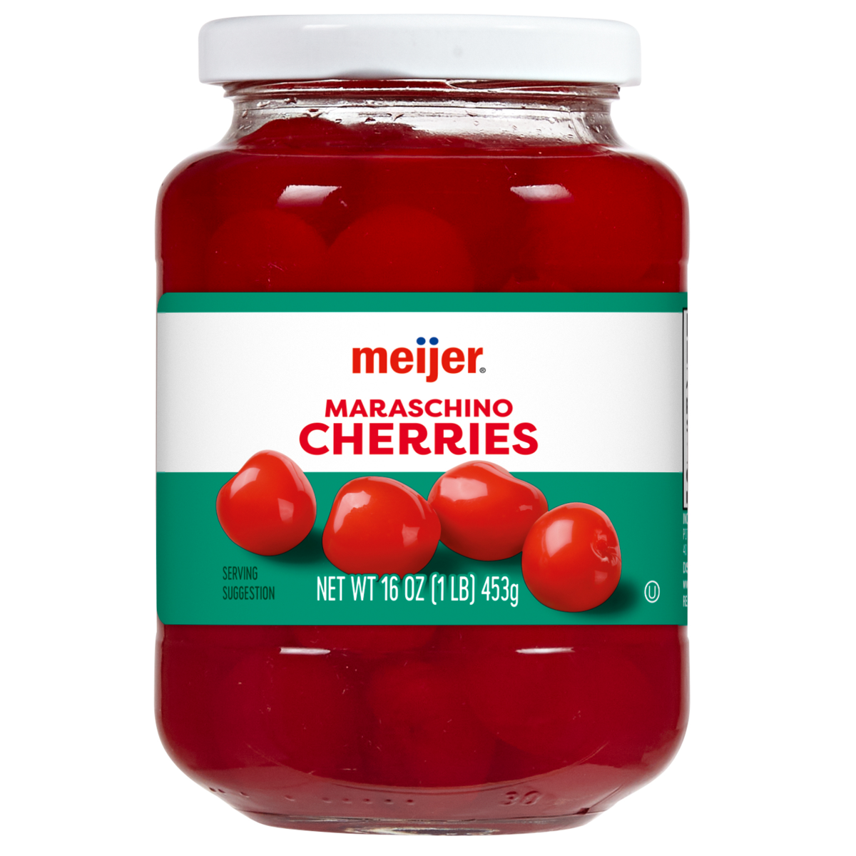 slide 1 of 4, Meijer Red Maraschino Cherries, 16 oz