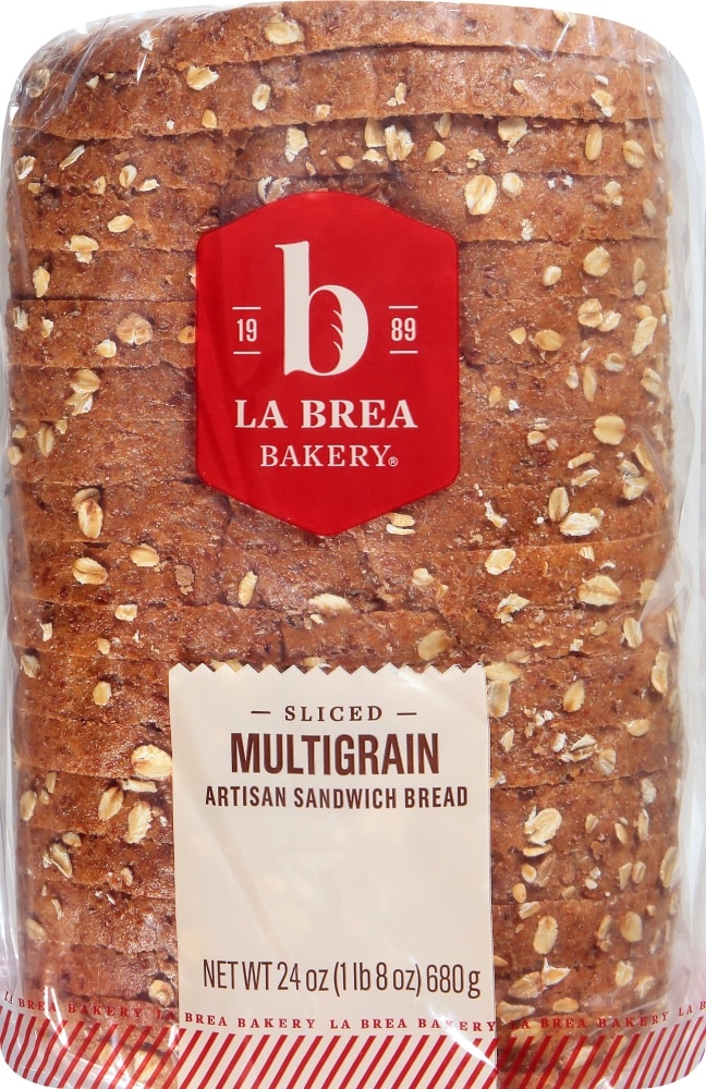 slide 1 of 1, La Brea Bakery Artisan Multigrain Sandwich Bread, 24 oz