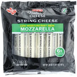 H-E-B Low Moisture Part-Skim Mozzarella String Cheese
