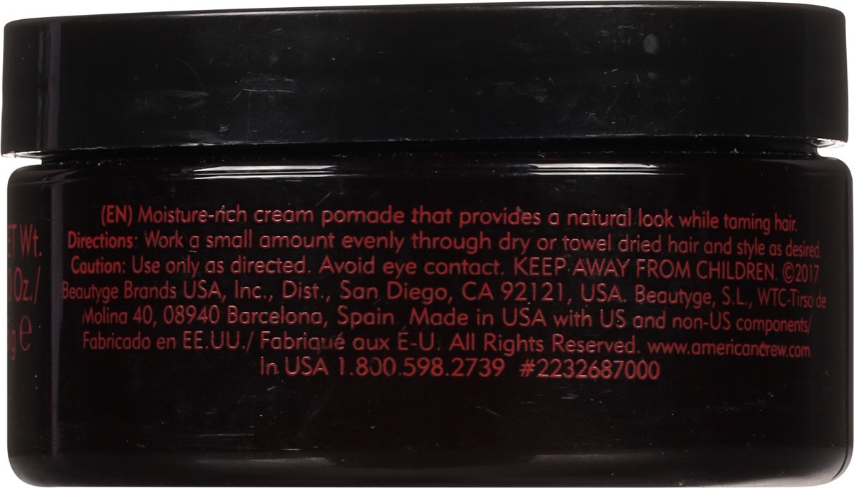 slide 3 of 9, American Crew Men Cream Pomade, 3 oz