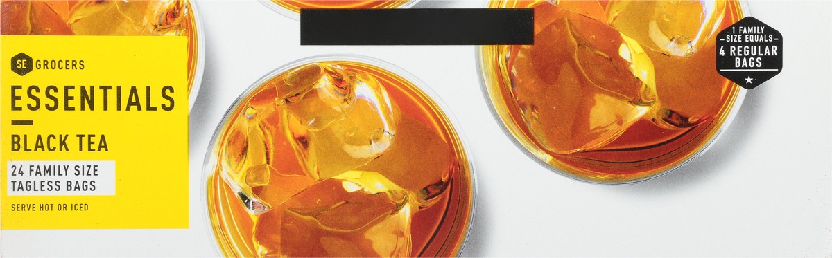 slide 9 of 11, Essentials Tagless Family Size Tea Bags - 24 ct, 24 ct