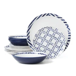 Oneida Harbour Dinnerware Set 12 pc