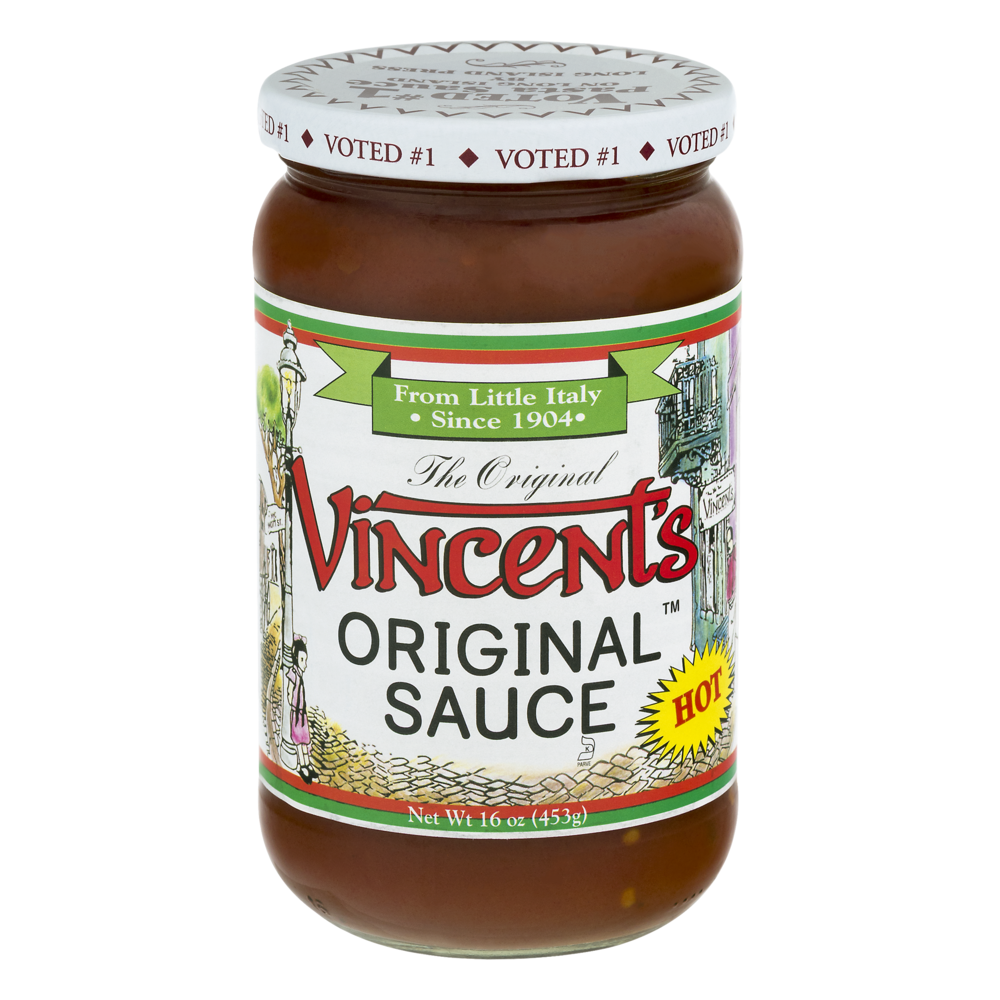 slide 1 of 1, The Original Vincent's Hot Sauce, 16 oz