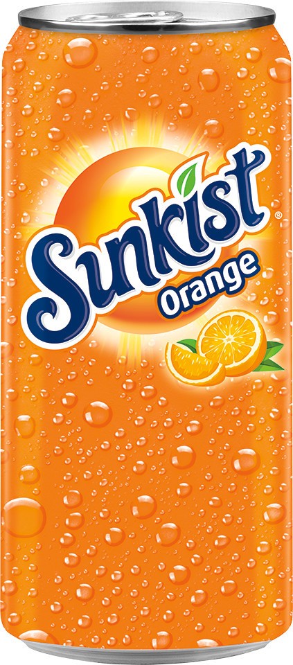 slide 1 of 2, Sunkist Orange Soda- 16 fl oz, 16 fl oz