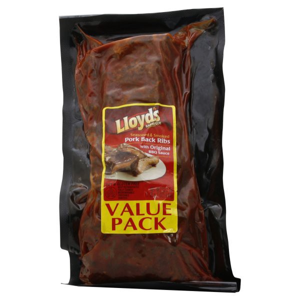 slide 1 of 5, Hormel Pork Back Ribs, Seasoned & Smoked, with BBQ Sauce, Value Pack, 24 oz