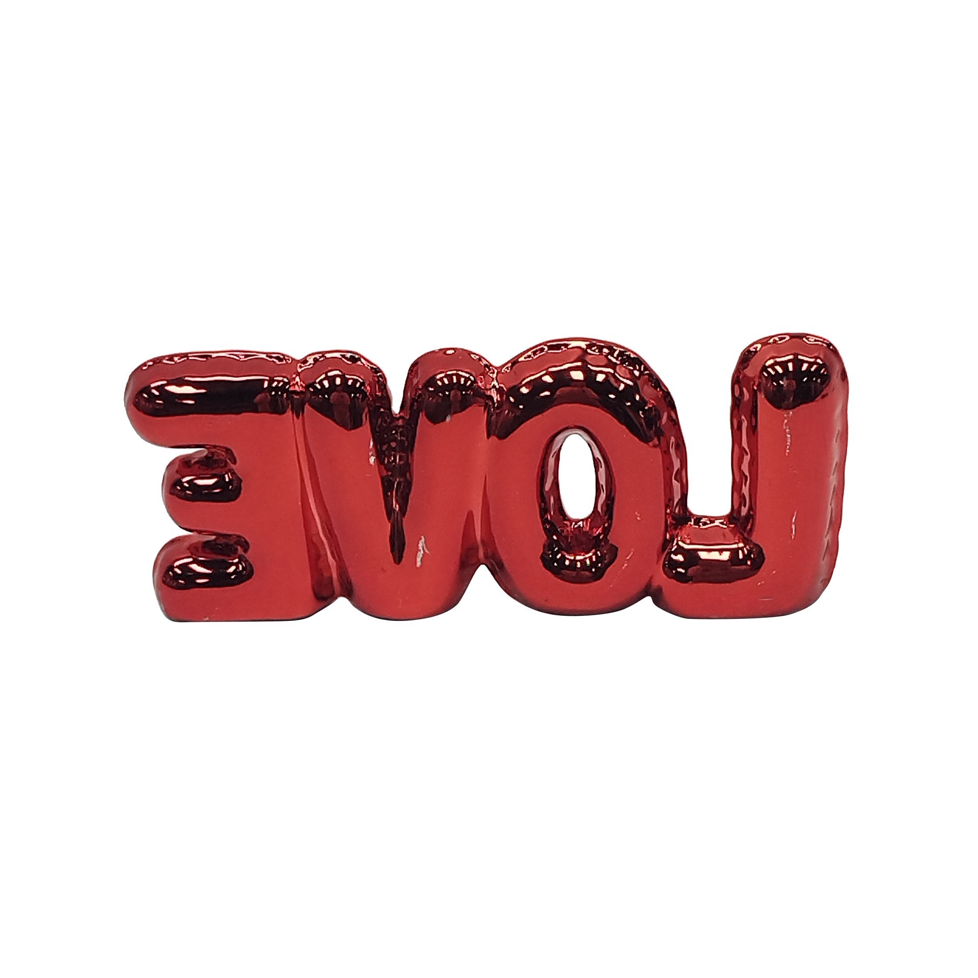 slide 3 of 3, 8" Love Ceramic Tabletop Decor By Celebrate It, 8 in