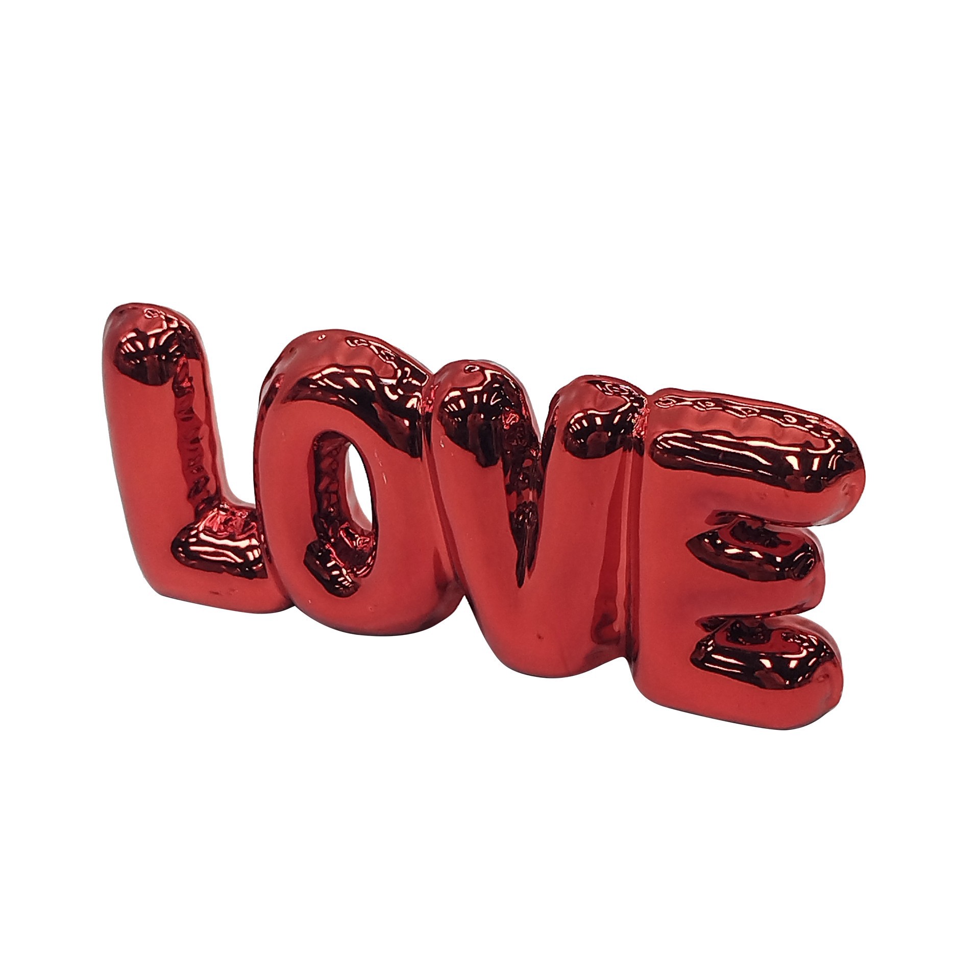 slide 2 of 3, 8" Love Ceramic Tabletop Decor By Celebrate It, 8 in
