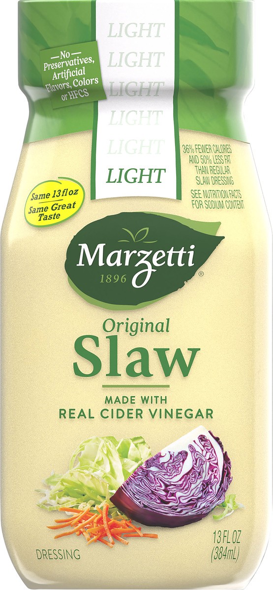 slide 6 of 9, Marzetti Light Original Slaw Dressing 13 fl oz, 13 fl oz