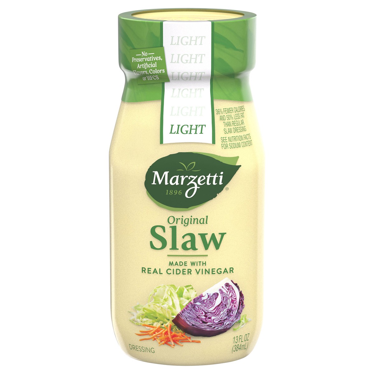 slide 1 of 9, Marzetti Light Original Slaw Dressing 13 fl oz, 13 fl oz