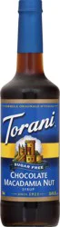 Torani Sugar Free Chocolate Macadamia Nut Syrup 750 ml