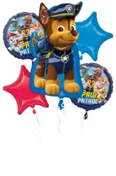 Helium Balloon Bouquet Paw Patrol, 5 Count