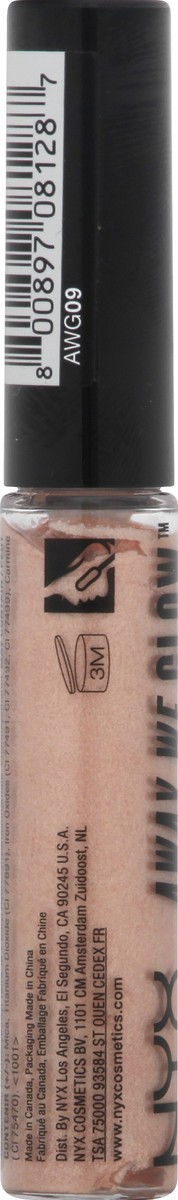 slide 10 of 12, NYX Professional Makeup Liquid Highlighter 0.22 oz, 0.21 fl oz