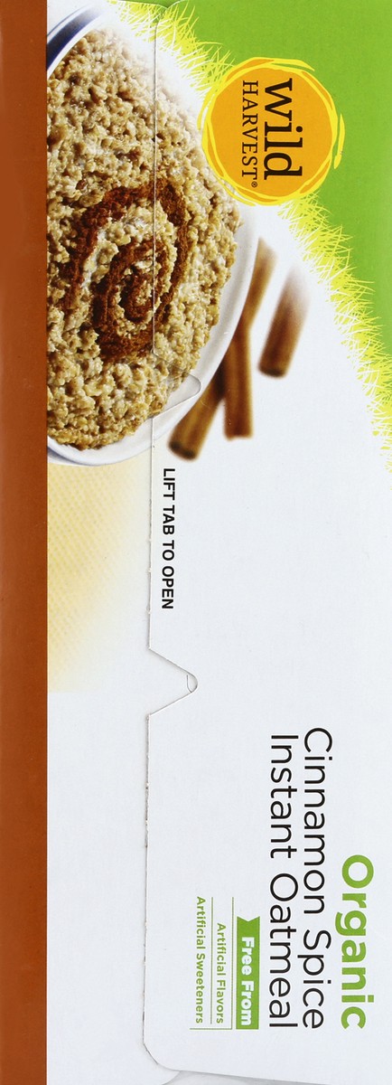 slide 3 of 9, Wild Harvest Cinnamon Spice Orgc Instant Oatmeal, 11.29 oz