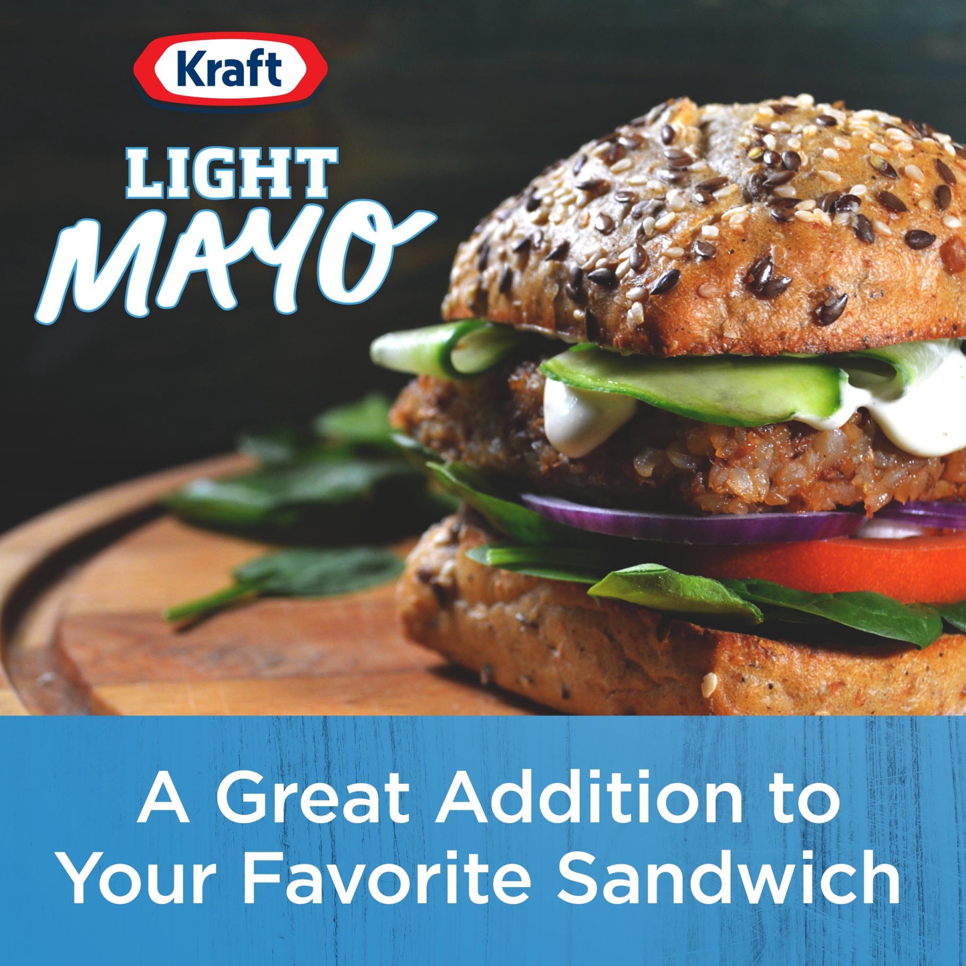 slide 5 of 12, Kraft Light Mayo with 1/2 the Fat & Calories of Regular Mayonnaise, 30 fl oz Jar, 30 fl oz