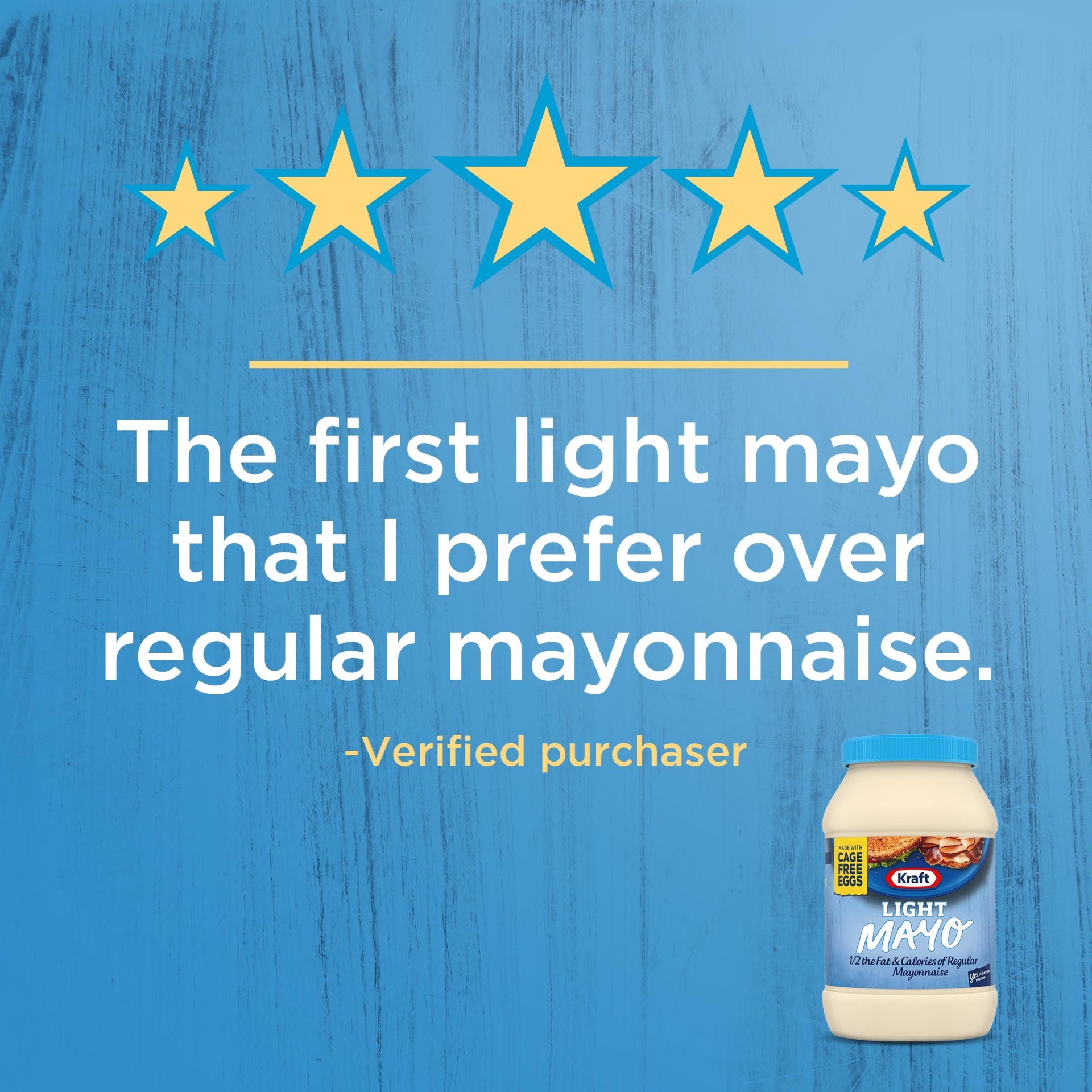 slide 8 of 12, Kraft Light Mayo with 1/2 the Fat & Calories of Regular Mayonnaise, 30 fl oz Jar, 30 fl oz