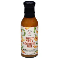 Fischer & Wieser Harvest Peach & Hatch Pepper Sauce 13 oz
