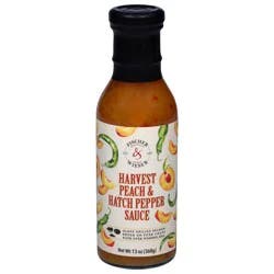 Fischer & Wieser Harvest Peach & Hatch Pepper Sauce 13 oz