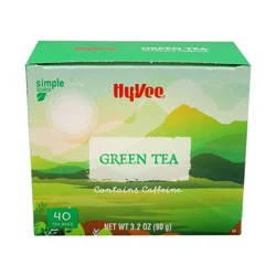 Hy-vee Green Tea Bags - 40 ct; 3.2 oz