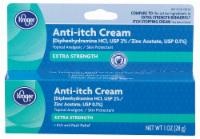 slide 1 of 1, Kroger Extra Strength Anti-Itch Cream, 1 oz