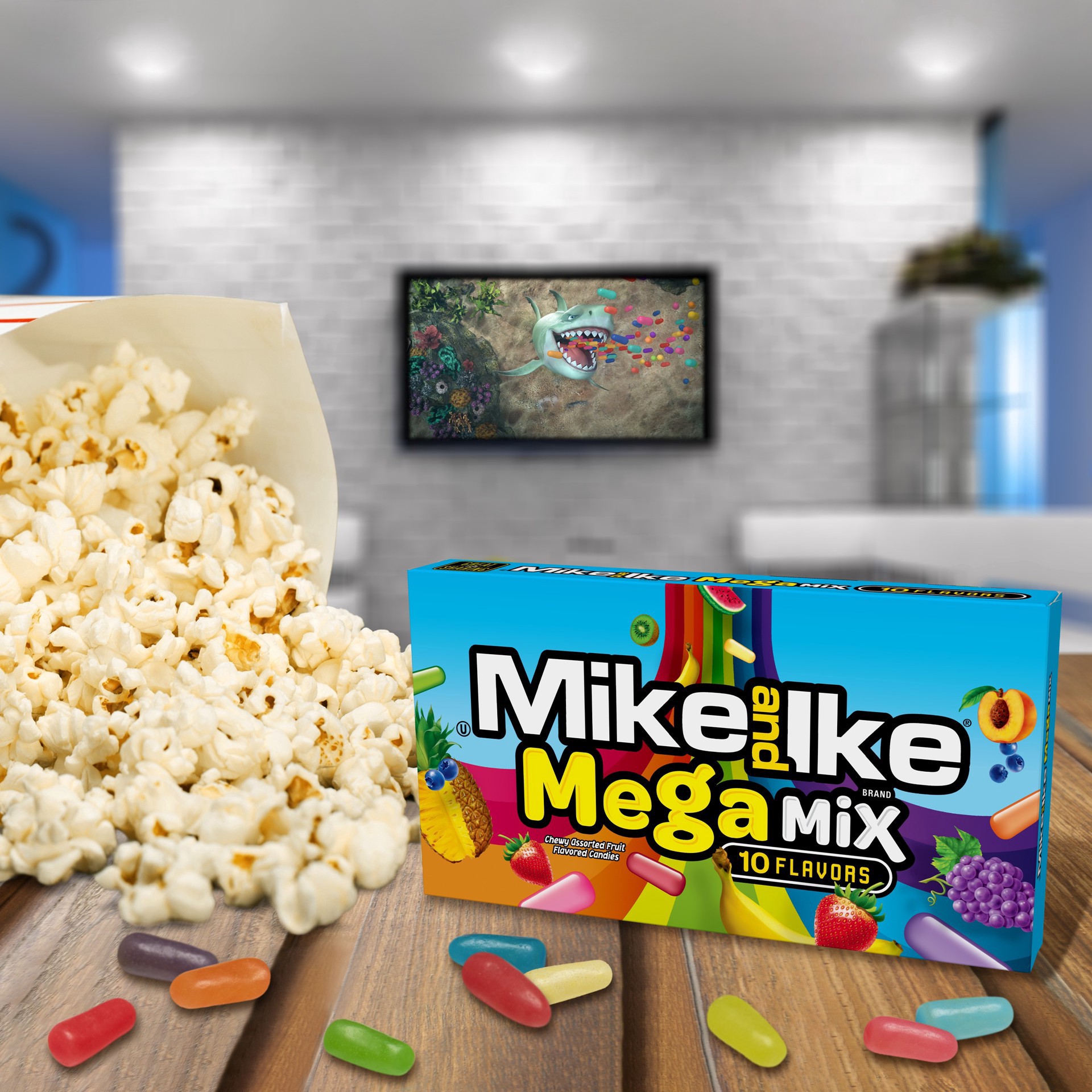 slide 3 of 12, MIKE AND IKE Mega Mix Chewy Assorted Candy - 4.25oz, 4.25 oz