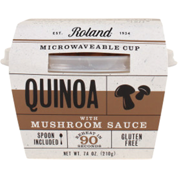 slide 1 of 1, Roland Quinoa with Mushroom Sauce, 7.4 oz