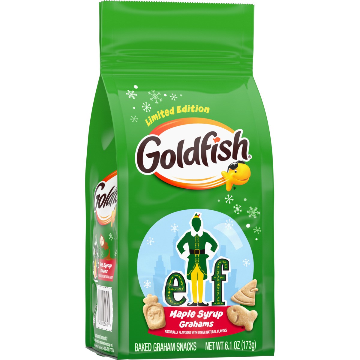 slide 7 of 11, Goldfish Pepperidge Farm Goldfish Grahams Elf™ Maple Syrup Baked Grahams, 6.1 Oz Bag, 6.1 oz