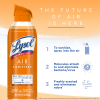 slide 18 of 21, Lysol Air Sanitizing Spray, Odor Eliminating Air Freshener, Tropical Sunset, 10 oz, 10 oz
