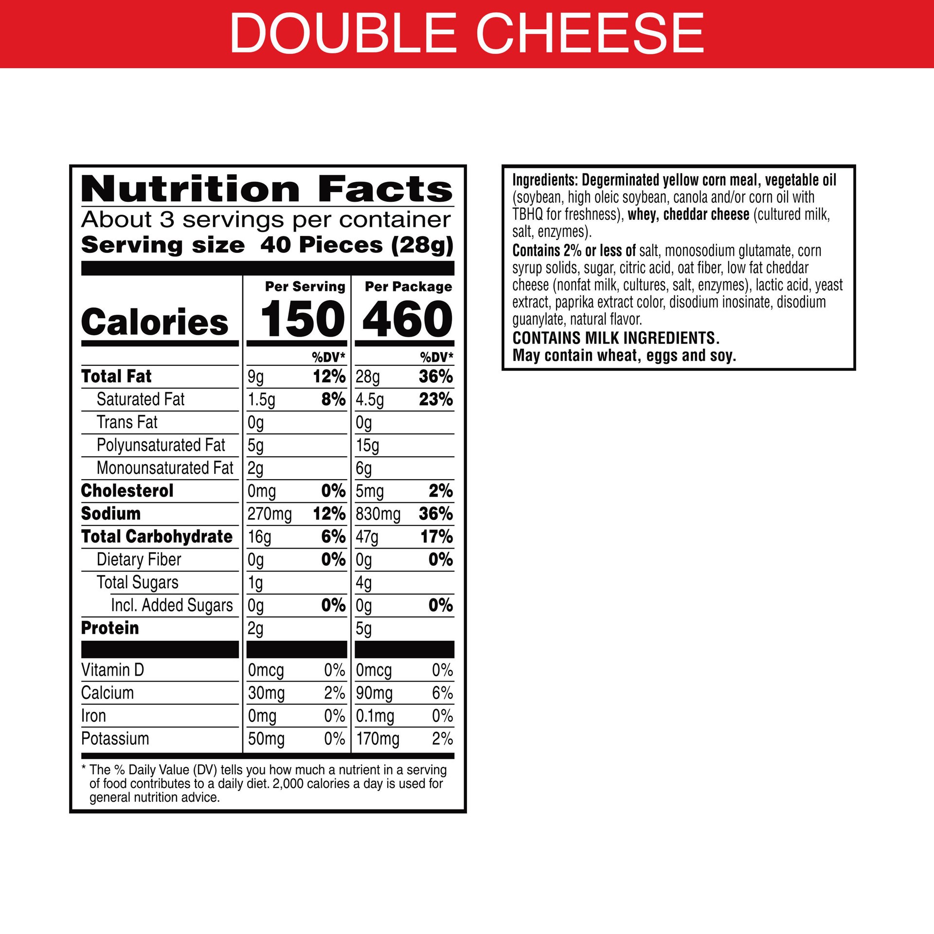 slide 3 of 5, Cheez-It Puff'd™ Double Cheese Cheesy Baked Snacks, 3 oz
