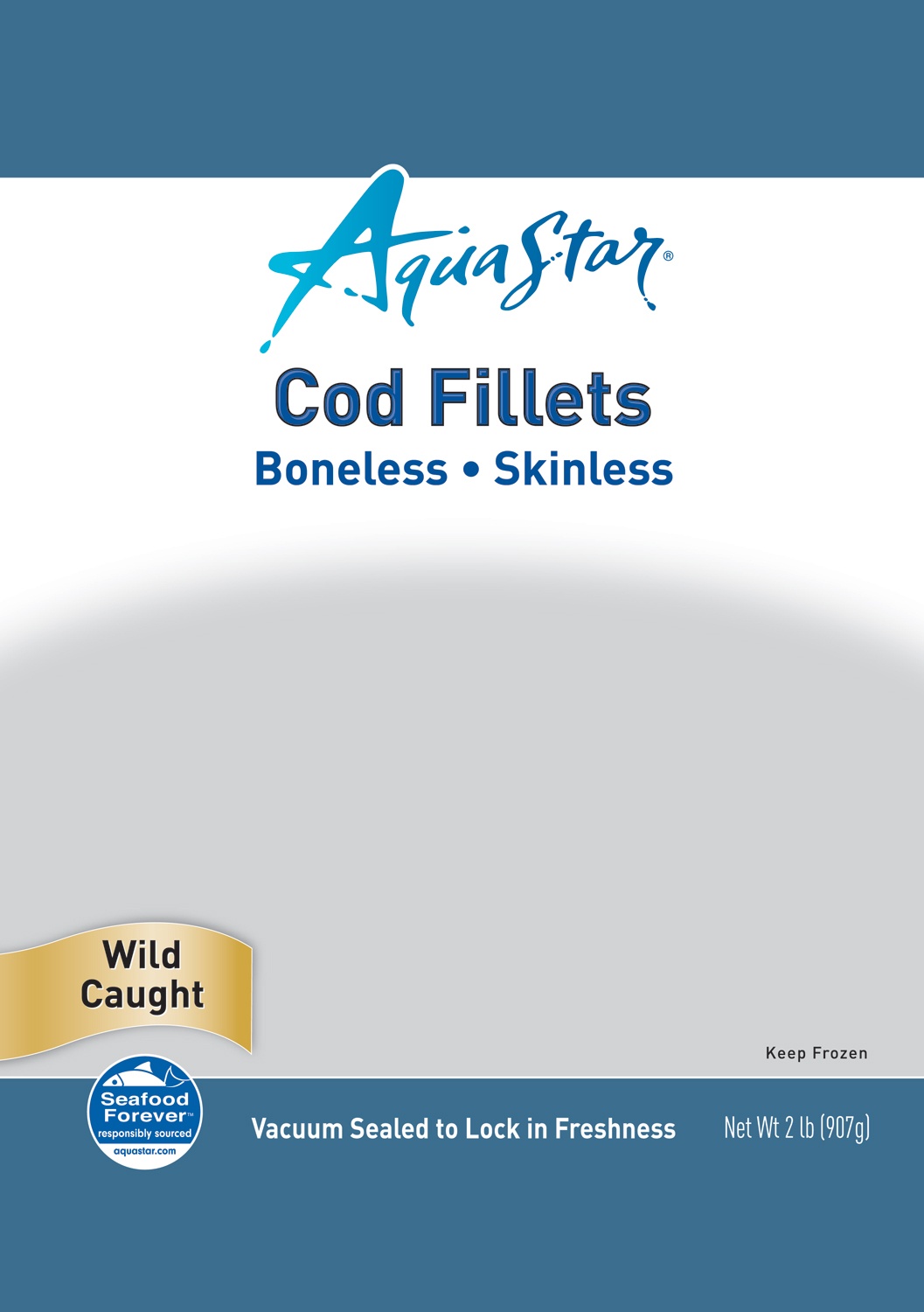 slide 1 of 1, Aqua Star Cod Fillets, 32 oz