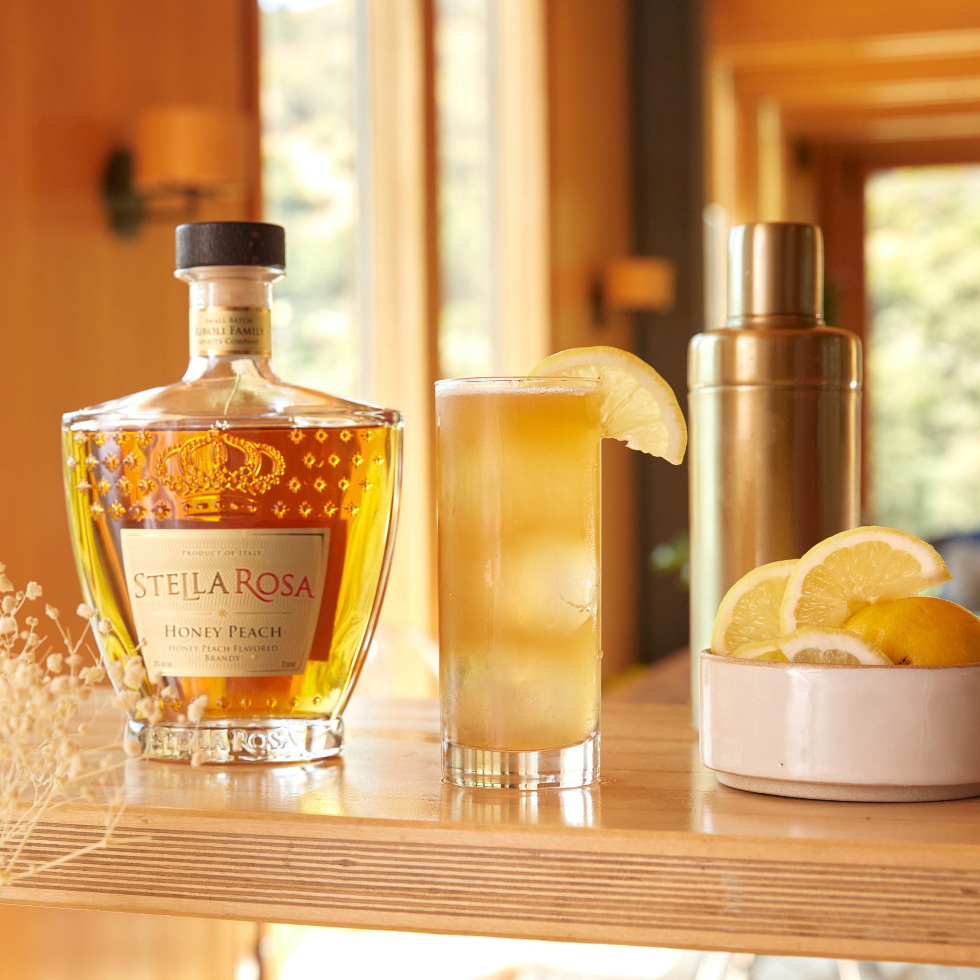 slide 9 of 9, Stella Rosa Honey Peach Flavored Brandy 750 ml, 750 ml