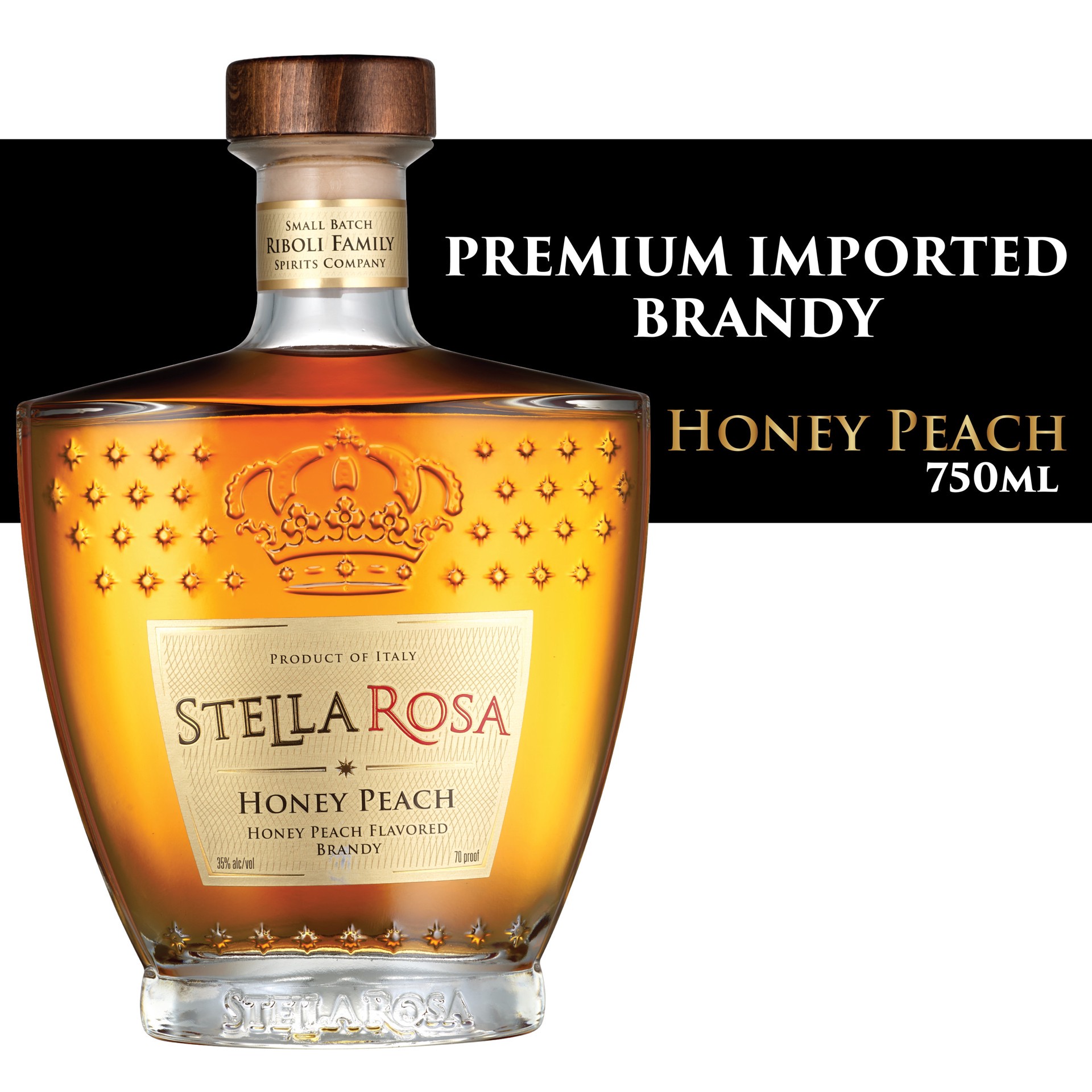 slide 7 of 9, Stella Rosa Honey Peach Flavored Brandy 750 ml, 750 ml