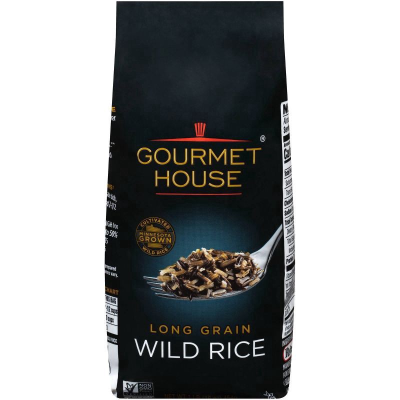 slide 1 of 5, Gourmet House Wild Rice 16 oz, 16 oz