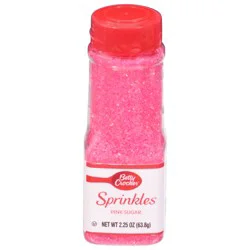 Betty Crocker Pink Sugar Sprinkles 2.25 oz