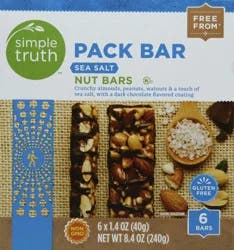 Simple Truth Nut Bars 6 ea