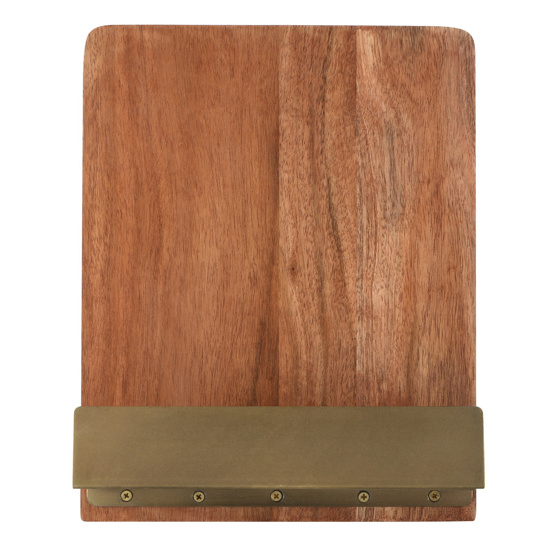 slide 2 of 2, 10" Natural & Gold Recipe Card Holder By Ashland, 10 in