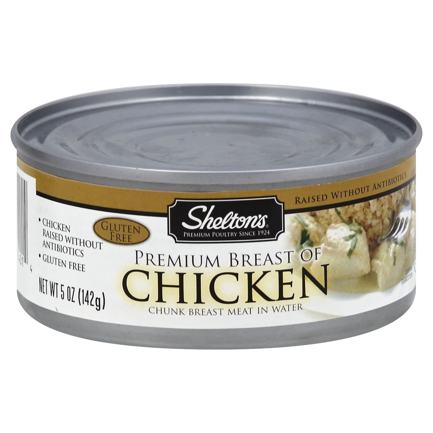 slide 1 of 2, Shelton's Premium Breast Of Chicken In Water, 5 oz