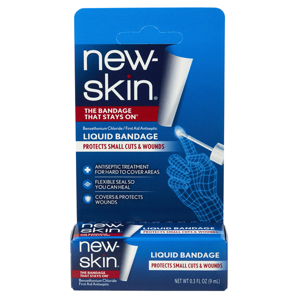 slide 1 of 1, New Skin Bandage - Liquid, 0.3 oz