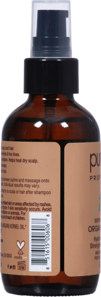 slide 4 of 4, PURA D'OR Organic Argan Oil, 4 fl oz