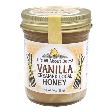 slide 1 of 1, It's All About Bees! Vanilla Creamed Local Honey, 10 oz