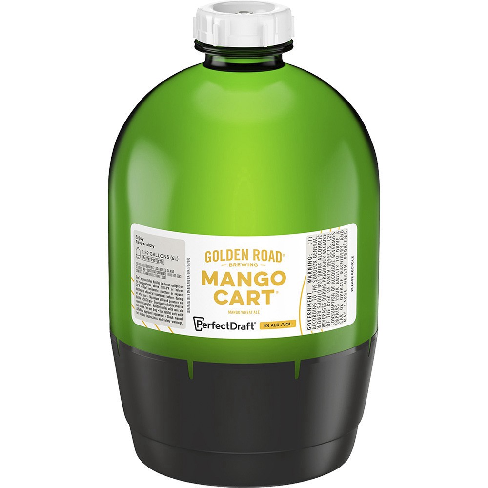 slide 1 of 1, Golden Road Mango Cart, 6 liter