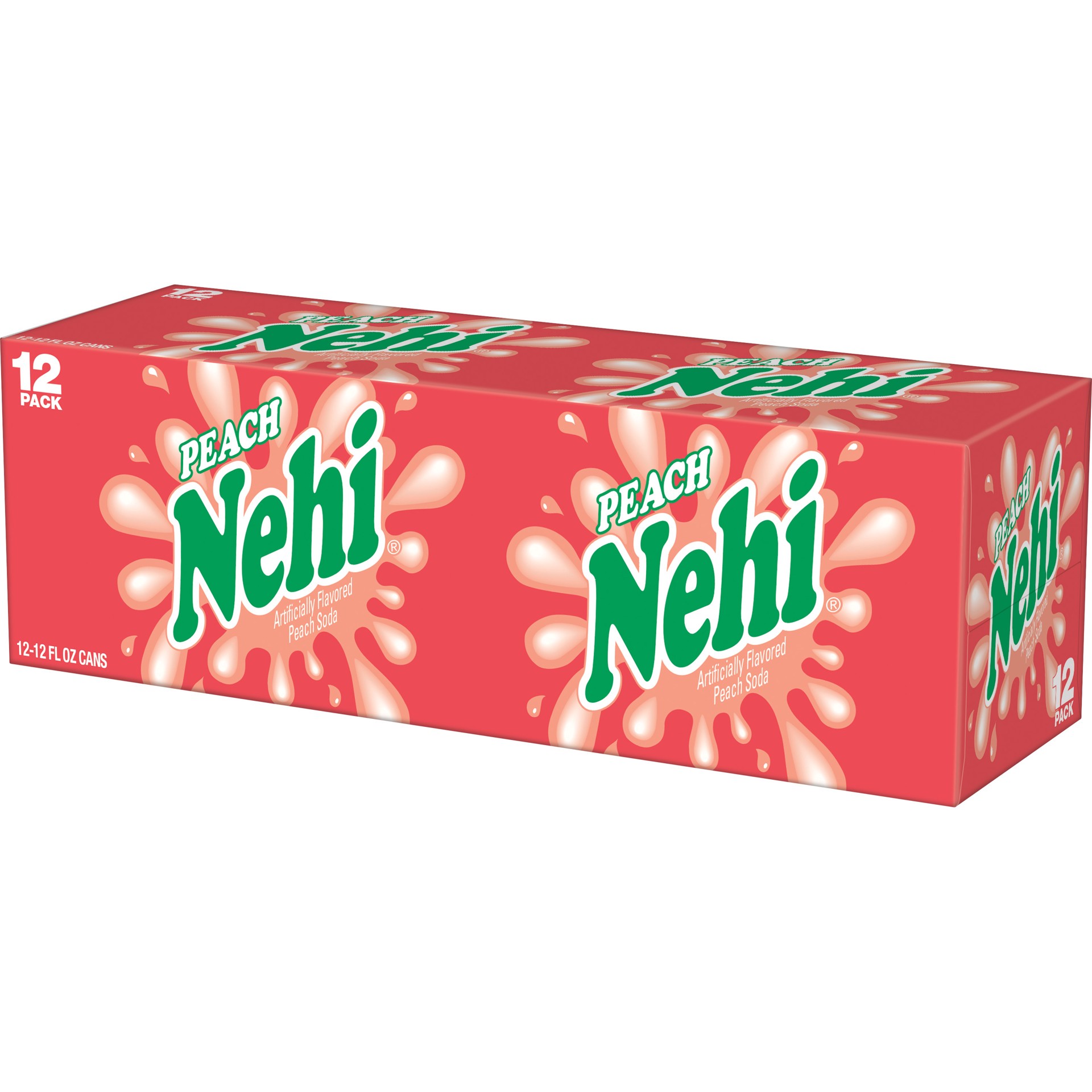 slide 3 of 5, Nehi Peach - 12 ct; 12 oz, 12 ct; 12 oz