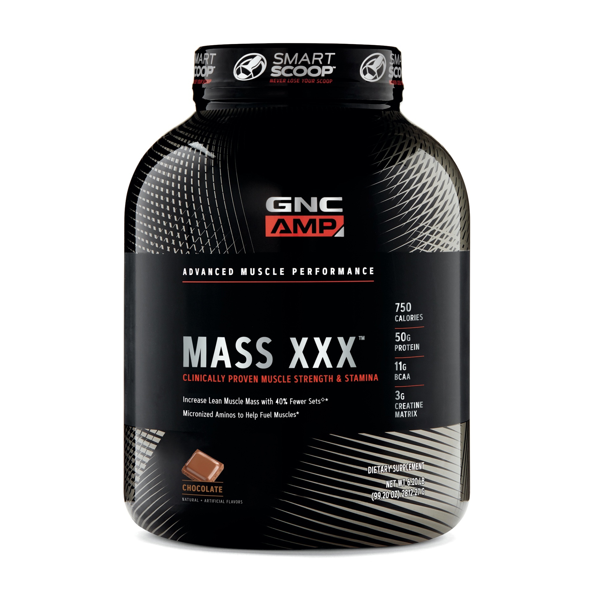 slide 1 of 1, GNC AMP MASS XXX with MyoTor - Chocolate, 1 ct