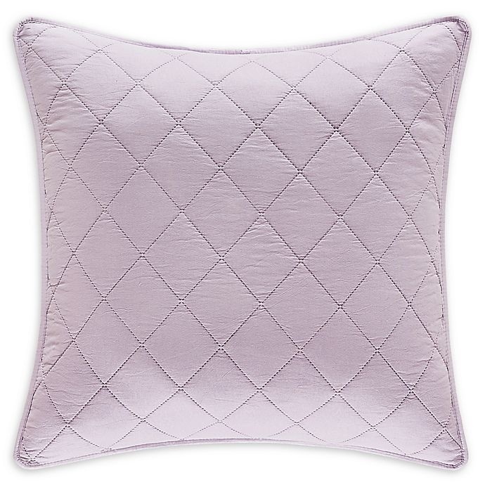 slide 1 of 1, J. Queen New York Oakland European Pillow Sham - Lilac, 1 ct